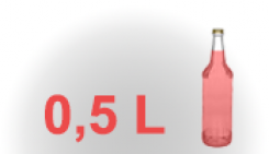 Roter Wein Likör